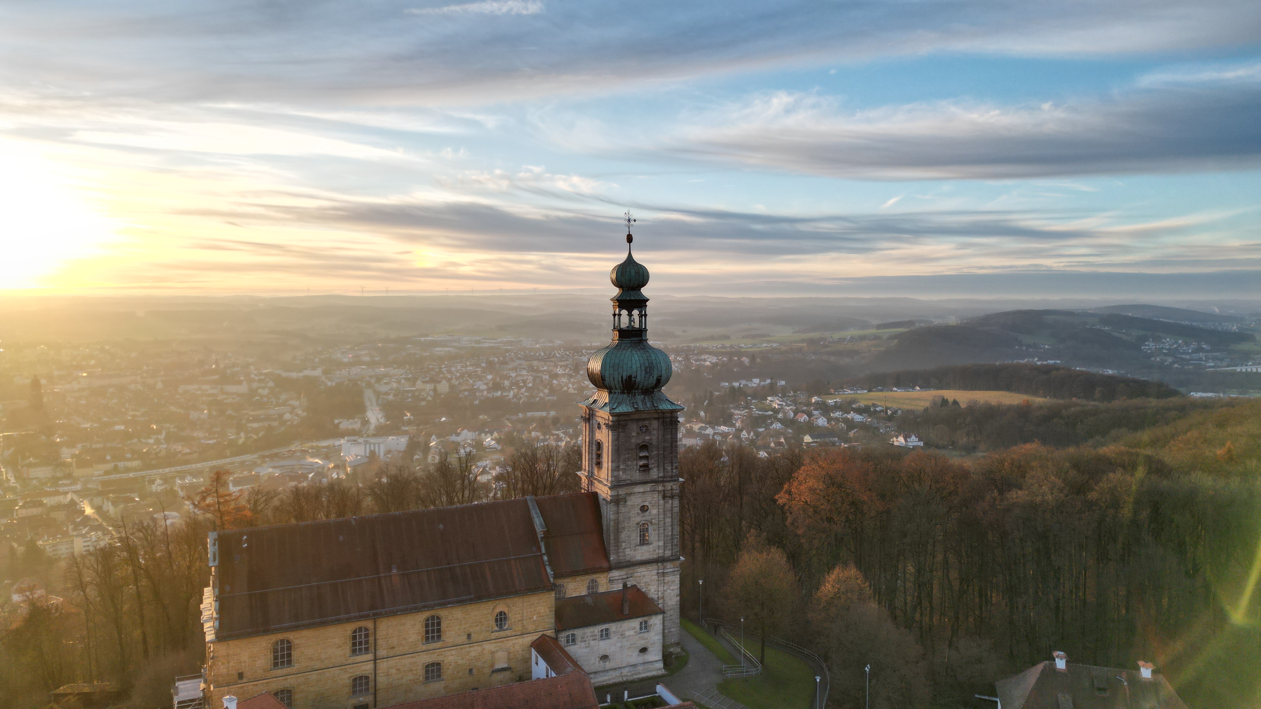 Drohnenaufnahme Mariahilfberg